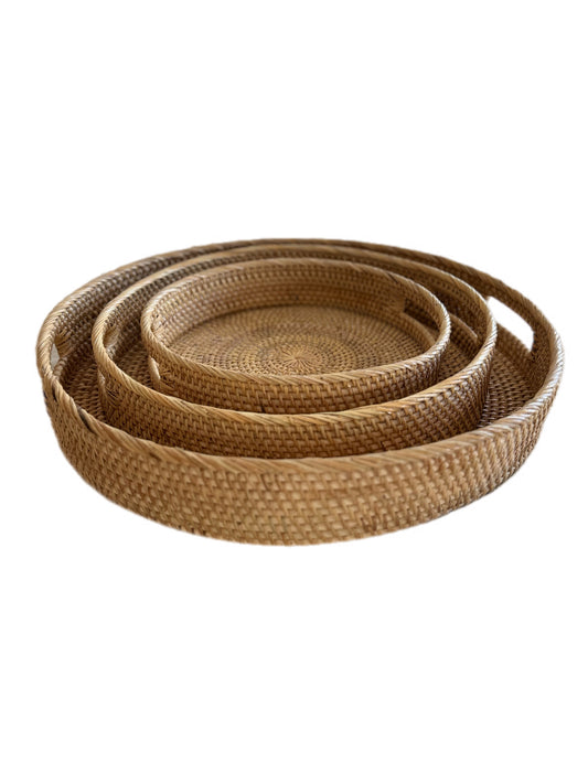 Tray Suvi Nat Set of 3