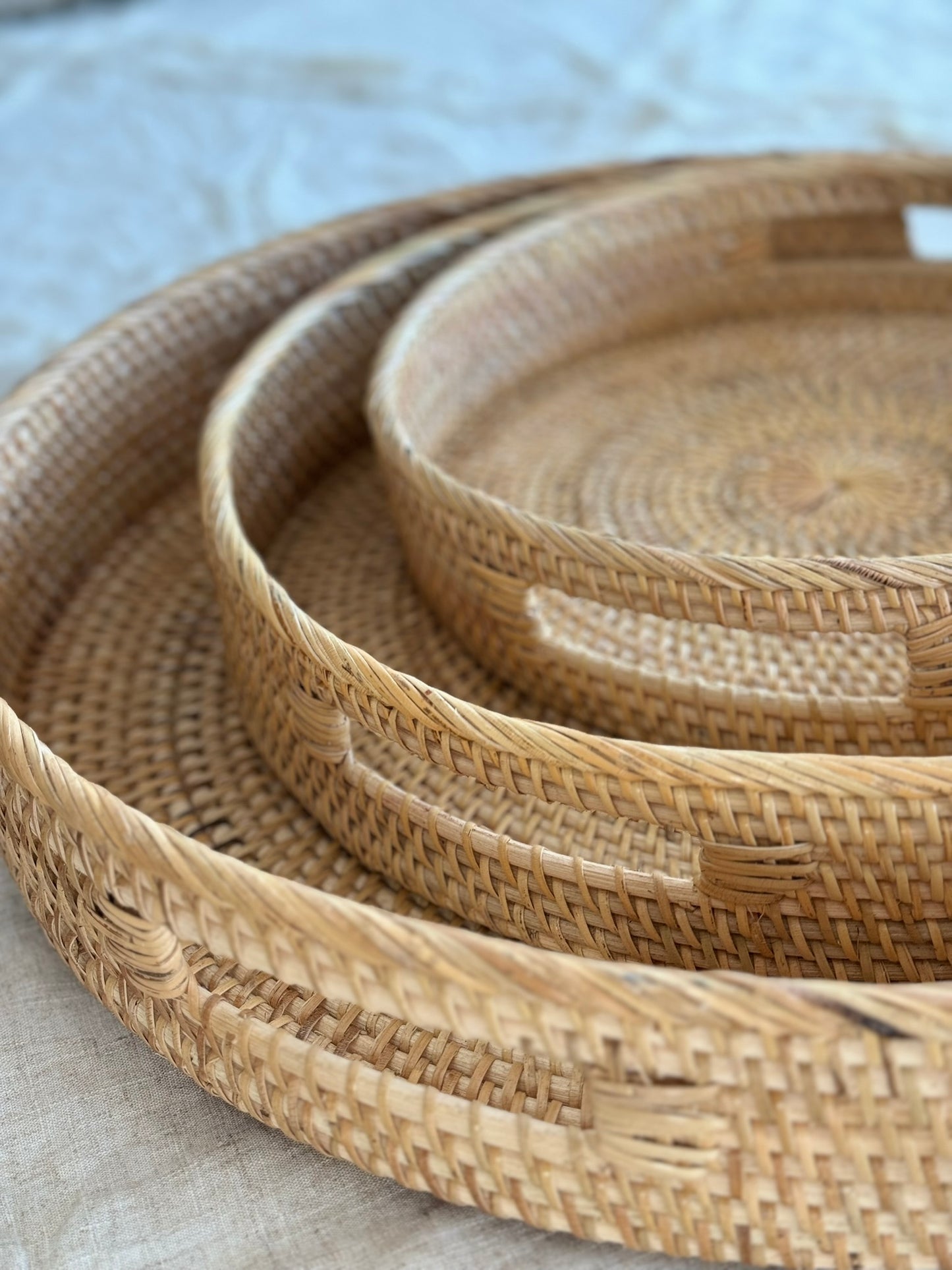 Tray Suvi Nat Set of 3