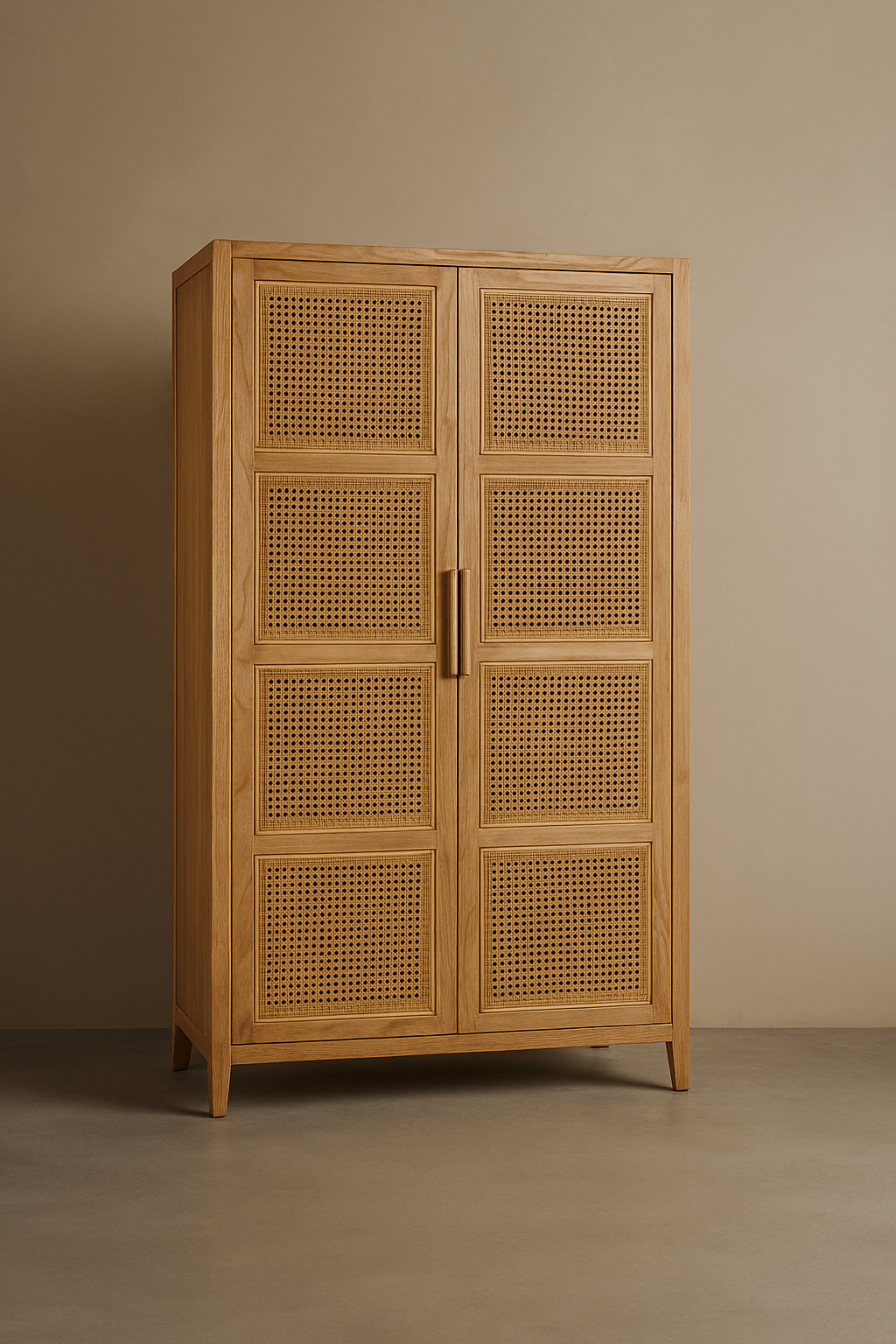 Carver Solid Teak Wood Sideboard 4 doors