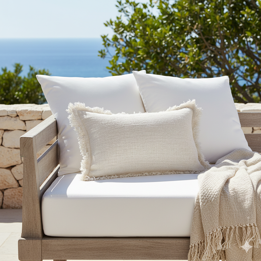 Soleil Natural Cotton Pillow