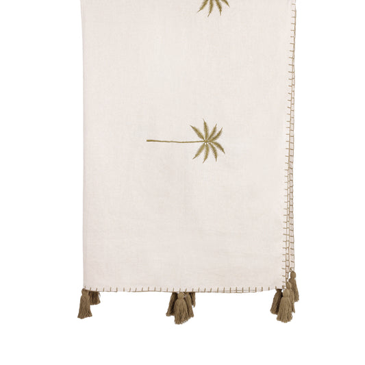 Lillian Premium Linen Throw & Multi-Use Cover