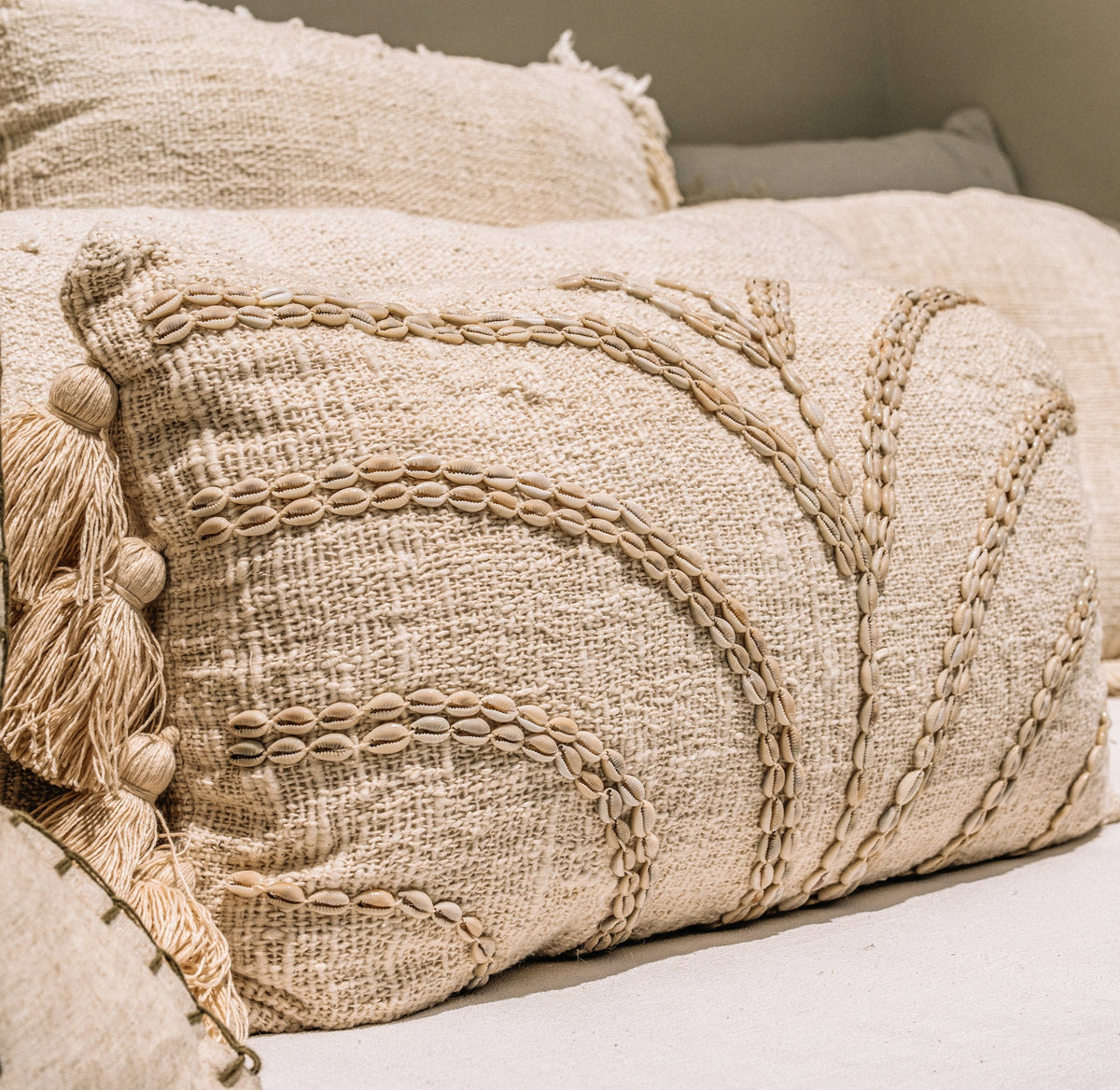 Bindy Leaves Shell Pillow Cover