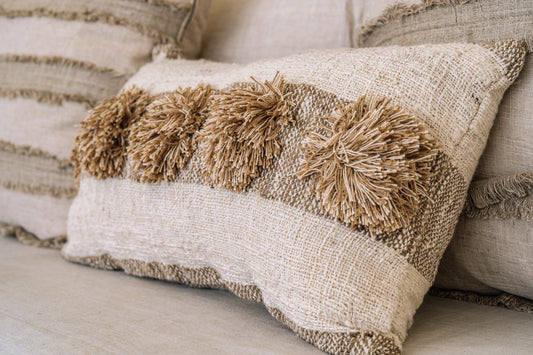 Dot Tufted Throw Pillow