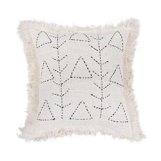 Natural Amara Berber Omo Pillow Cover – Handmade 22”x22” Moroccan-Style Cushion