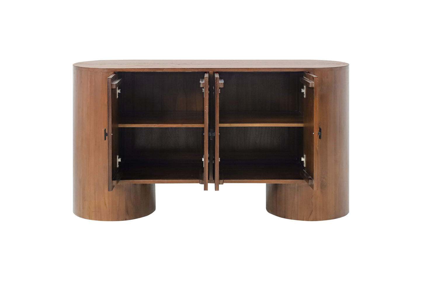 Carver Solid Teak Wood Sideboard 4 doors