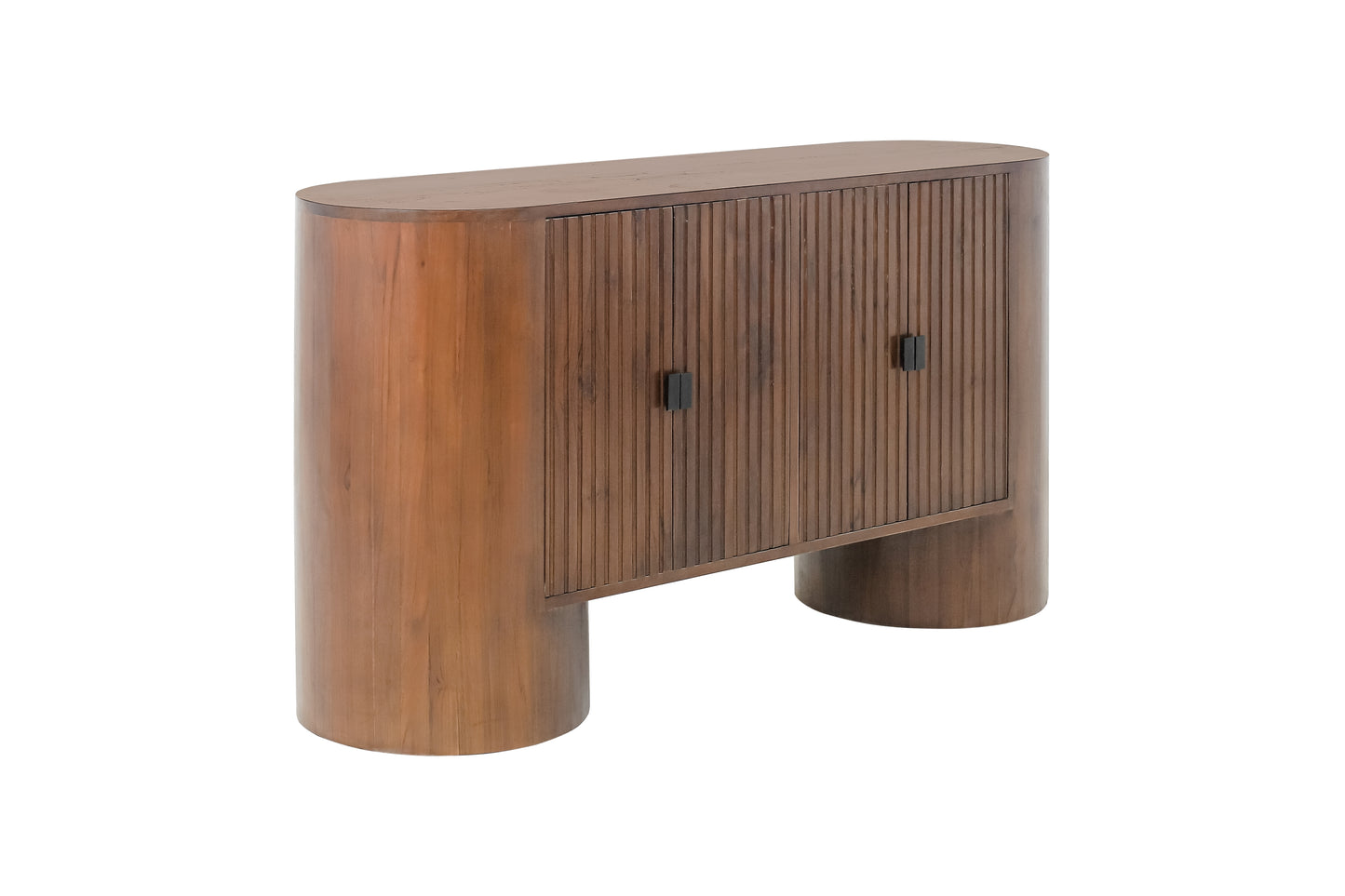 Carver Solid Teak Wood Sideboard 4 doors