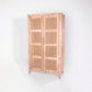 Cabinet Oslo Rattan Tall/White Wash