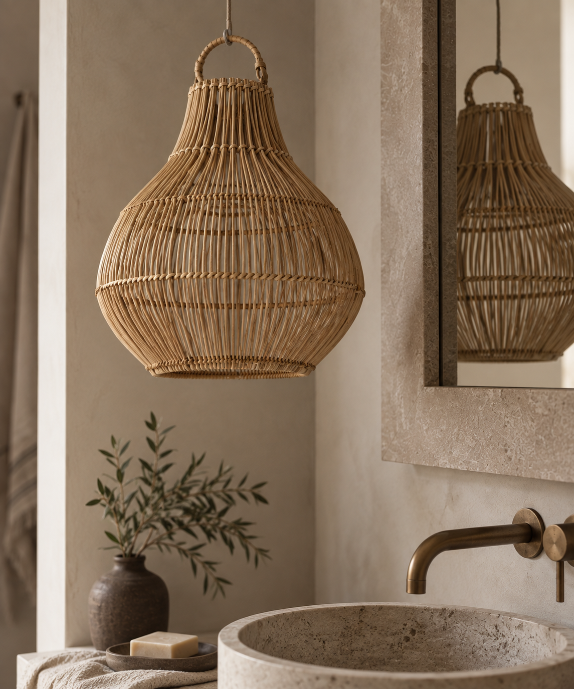 Calista Petite Handwoven Pendant Lampshade