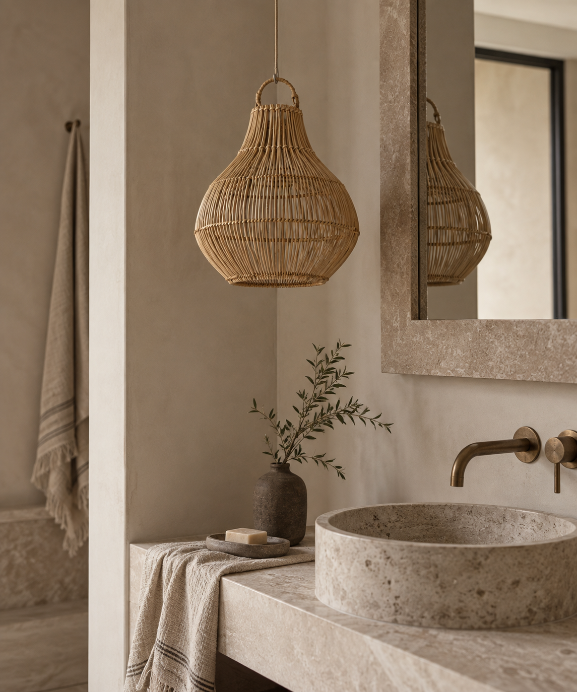 Calista Petite Handwoven Pendant Lampshade