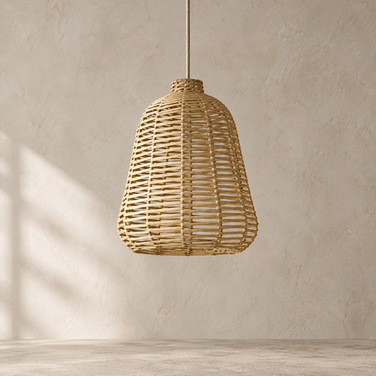 Thalina Mini Handwoven Rattan Pendant Lampshade