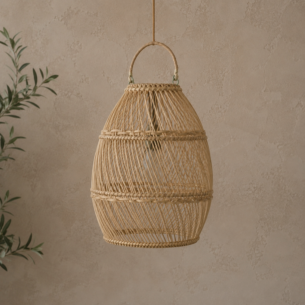 Petite Celina Rattan Pendant Lampshade