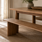 Uma Recycled Teakwood Bench – Sustainable Craftsmanship - Timeless Style