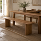 Uma Recycled Teakwood Bench – Sustainable Craftsmanship - Timeless Style