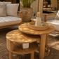Plumeria Davos Solid Teak Lounge Set – Luxury Outdoor & Indoor Patio Furniture