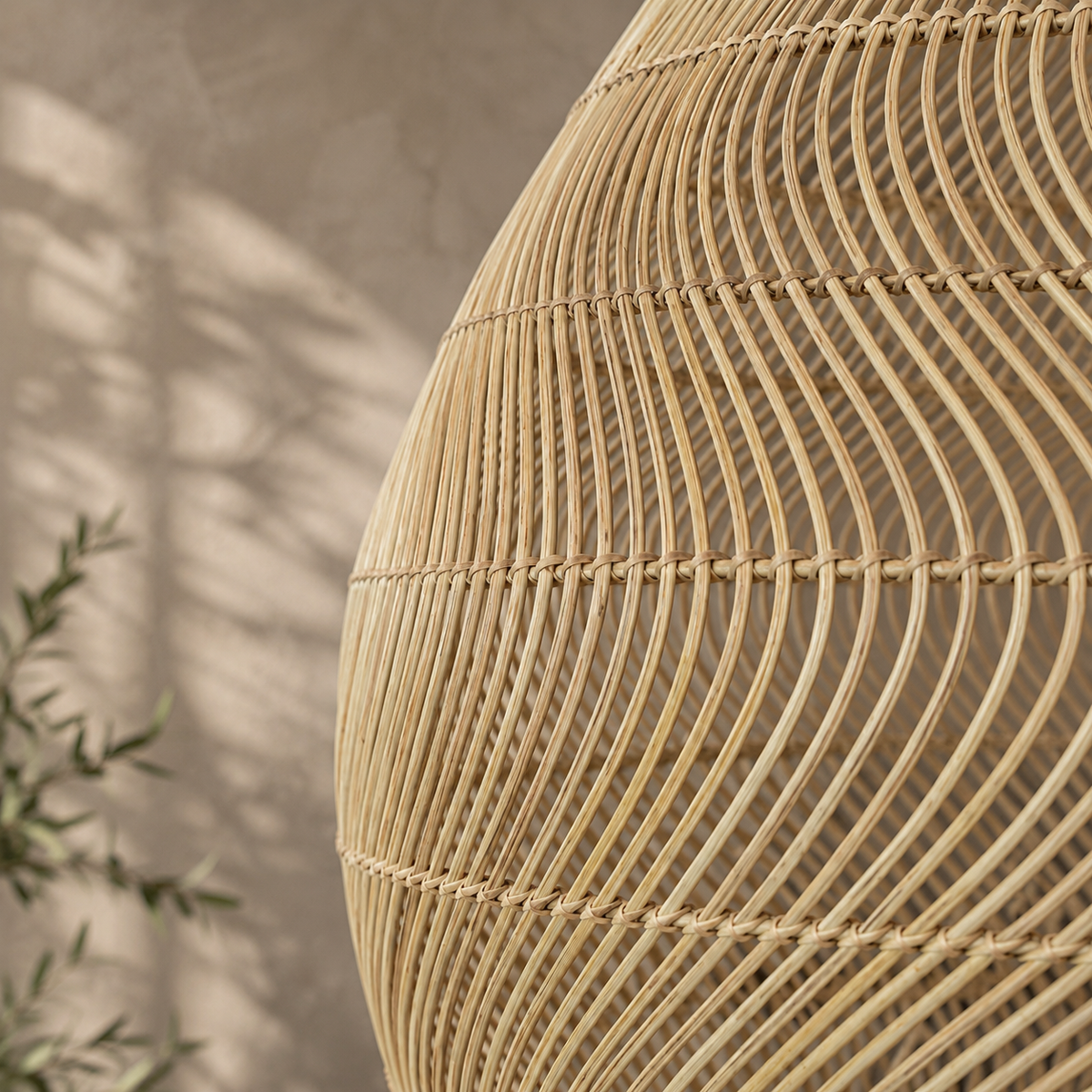 Jolina Natural Rattan Pendant Light