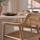 Pasha Wood Arm Chair – Natural Finish