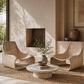Padma Natural Rattan Occasional Chair – Modern Organic Lounge Seating