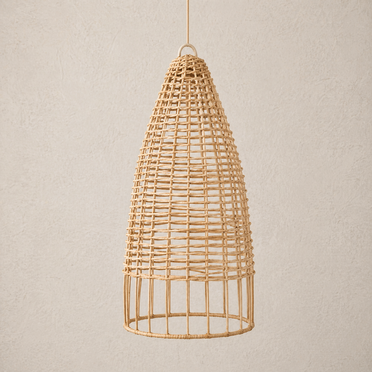 Aizen Natural Rattan Pendant Light