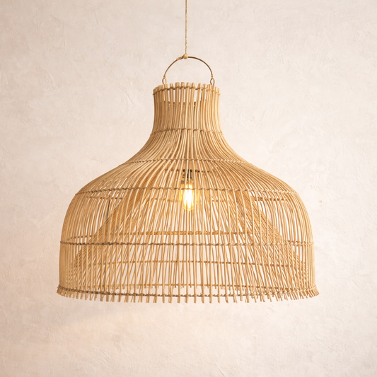 Solara Natural Rattan Pendant Light