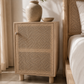 Marvin Rattan Side Cabinet – Compact Wooden Storage Cupboard