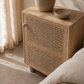 Marvin Rattan Side Cabinet – Compact Wooden Storage Cupboard