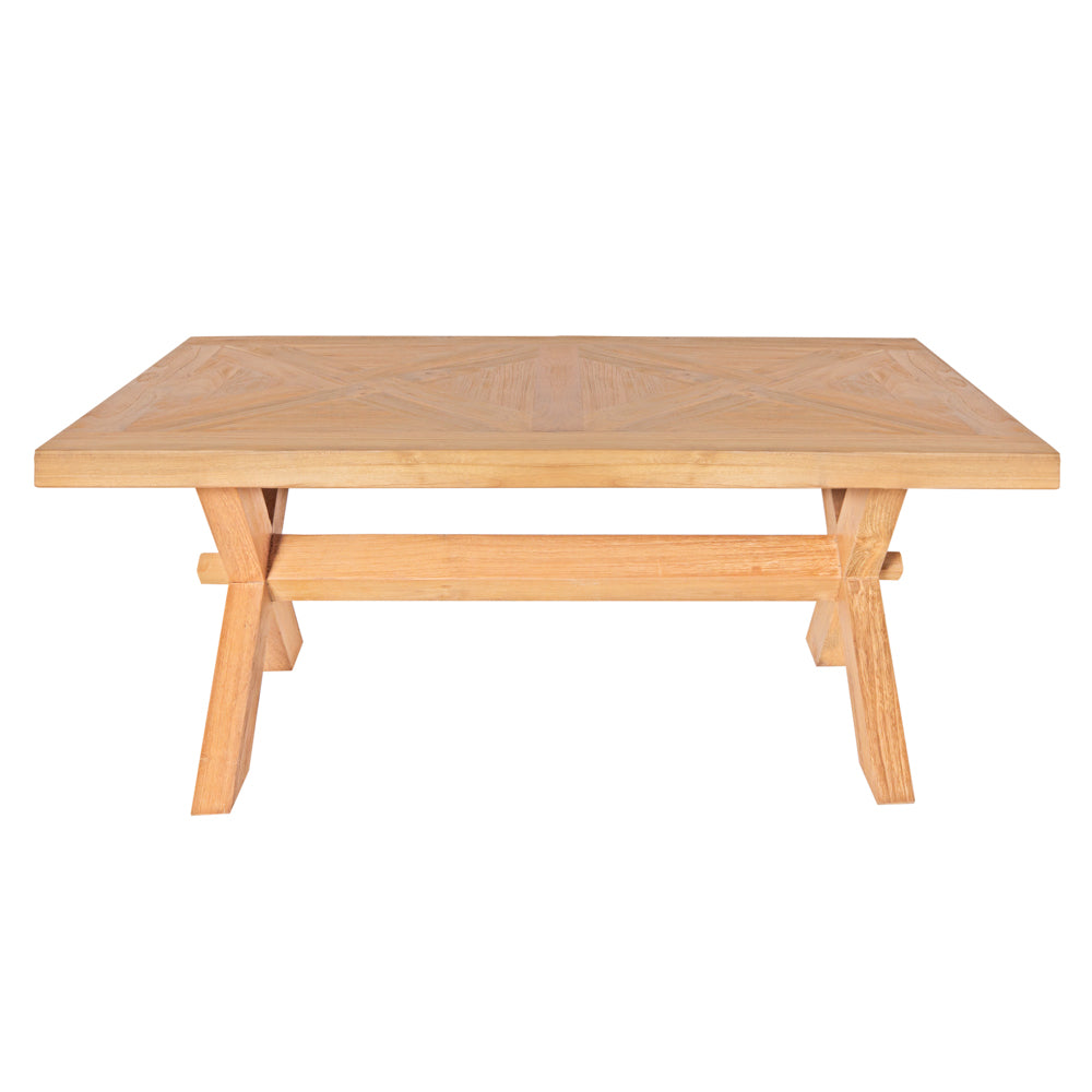 Coffee Table Teak Parquetry