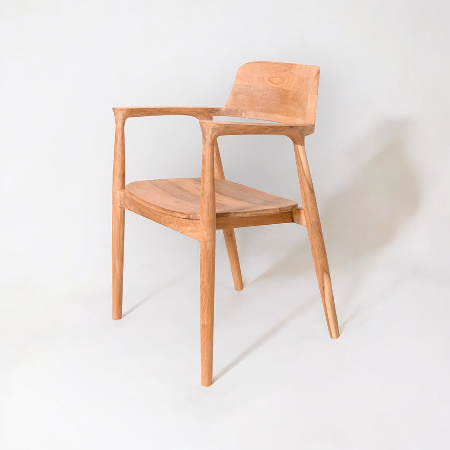 Dining Chair Teak Oslo with Arms