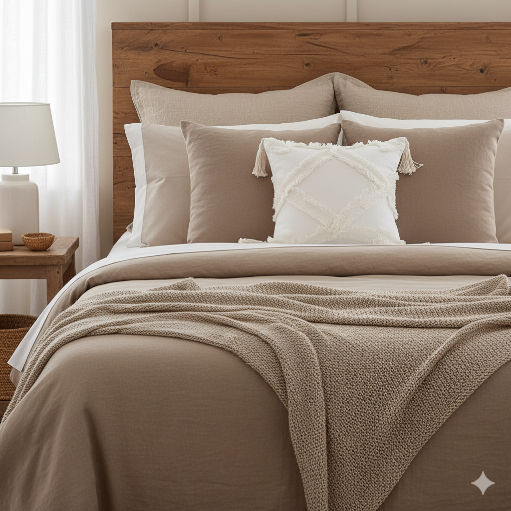 Natural Bohemian Cushion