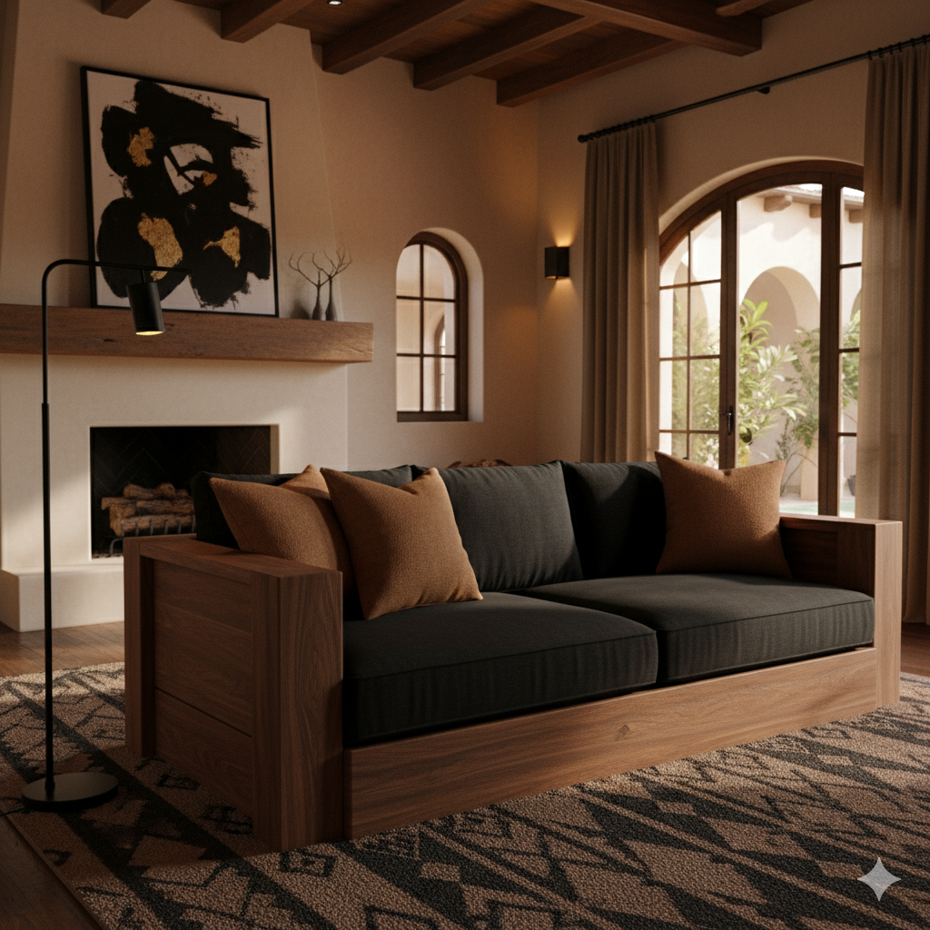 Brown Marrakesh Handloomed