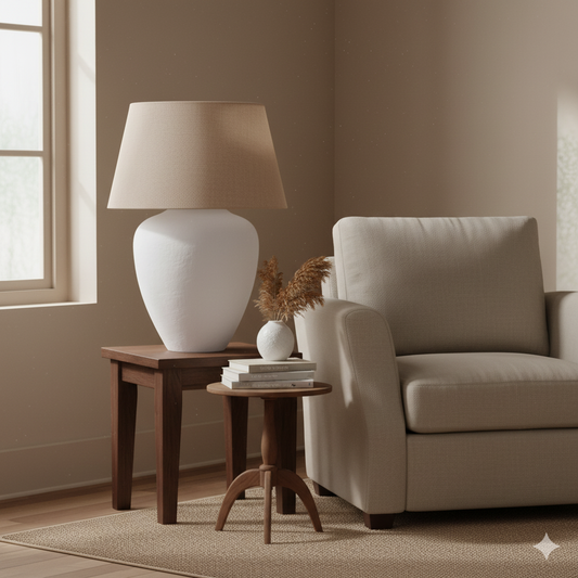 Table Lamp Mano│White