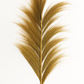 Handmade Pampas Decorative Leaf - Natural Woven Wall or Floor Accent with bamboo stem