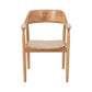 Oslo Dining Chair Teak with Arms