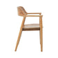 Oslo Dining Chair Teak with Arms