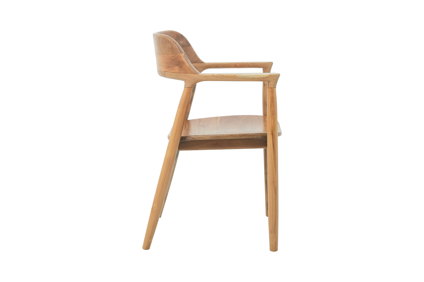 Oslo Dining Chair Teak with Arms
