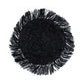 Boho Black Placemat Round-Natural Tableware