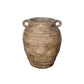 Zion Antique Clay handled Vase – Rustic Artisan Statement Pot