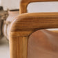 Leather Teak Chair Hunter