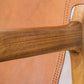 Leather Teak Chair Hunter
