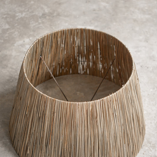 Salwa Tapered Lamp Shade — Handcrafted Natural Fiber