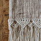 Mountain Macrame Cotton Throw