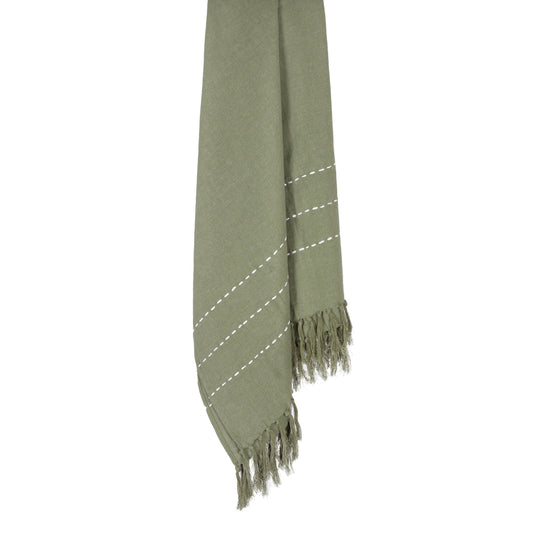 Throw Amirah Linen Green