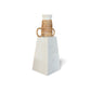 Bodrum Deco Casting Stone with Rattan Handle