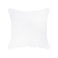 Throw Pillow White Freya Linen Euro