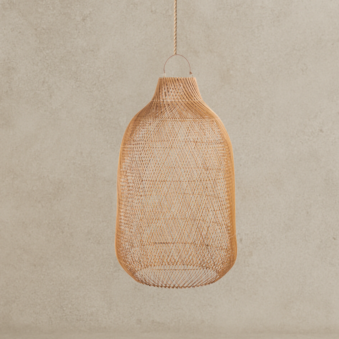 Rattan Lamp Pendant Asher