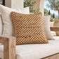 Zara Water Hyacinth Pillow – Natural