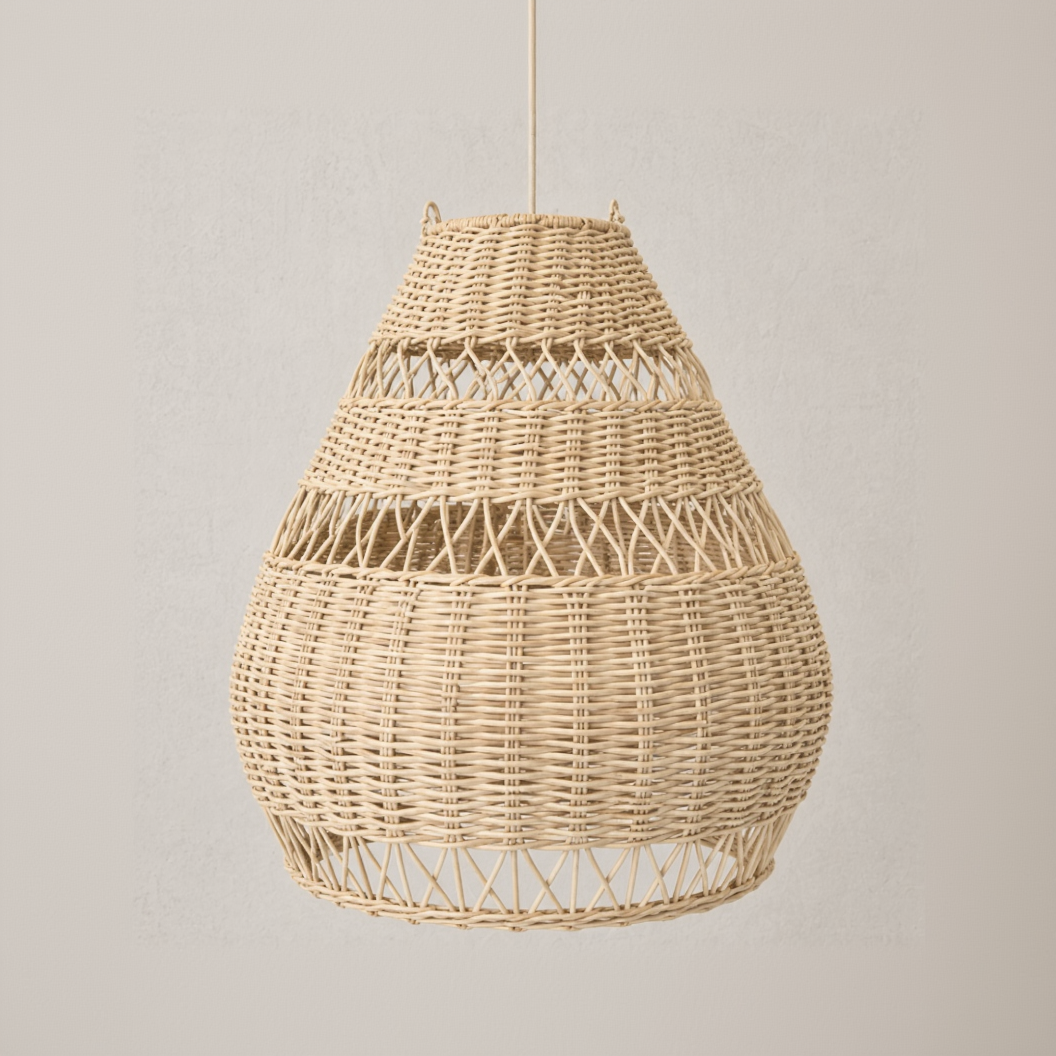 Alaya Natural Rattan Pendant Light