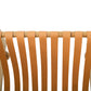 Pensy Rattan and Teak Wood Armchair with Cushion