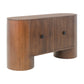 Carver Solid Teak Wood Sideboard 4 doors